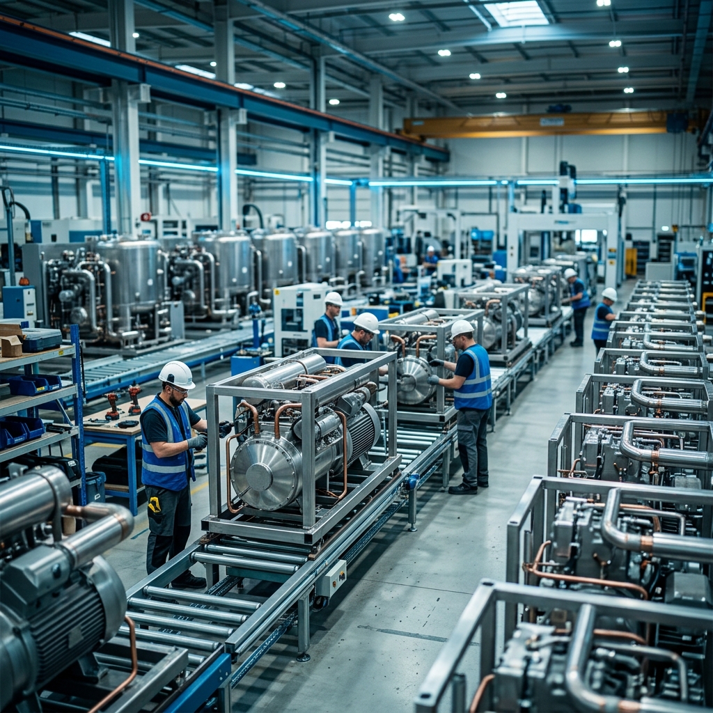 Cueron advanced manufacturing facility floor