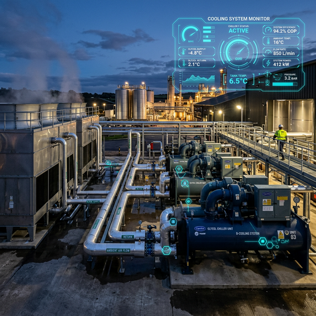 Industrial cooling infrastructure